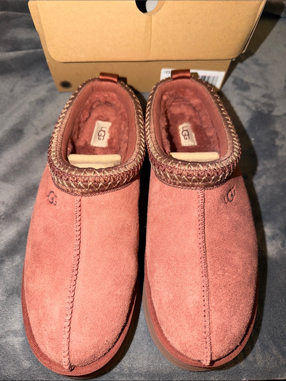 UGG Women's Tazz Suede Slip-On Moccasins